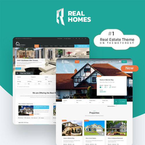 Real Homes – Sale and Rental Real Estate WordPress Theme