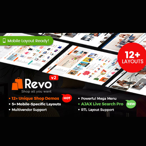 Revo-Multipurpose-WooCommerce-WordPress-Theme Revo - Multipurpose WooCommerce WordPress Theme (25+ Homepages & 5+ Mobile Layouts) - Image 1