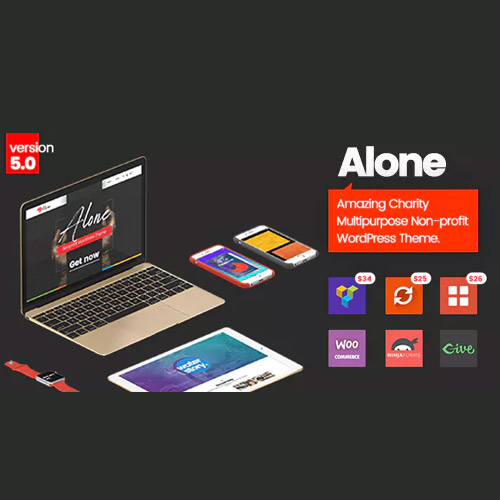Home 246 Alone Charity Multipurpose Non profit WordPress Theme
