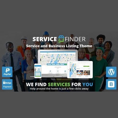 Home 96 Service Finder Provider and Business Listing WordPress Theme